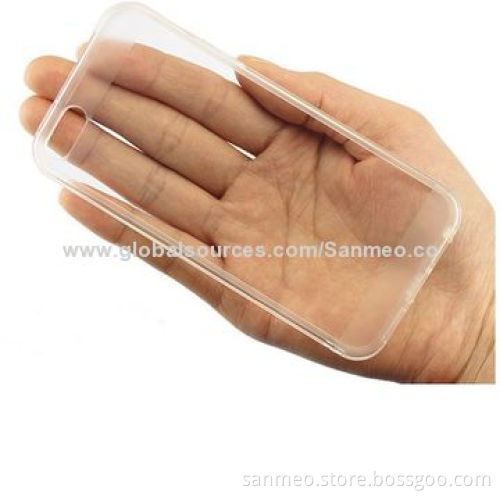 TPU Case for iPhone, Ultra-thin Perfect Fit, High-permeability/High-toughness, Strong Elasticity